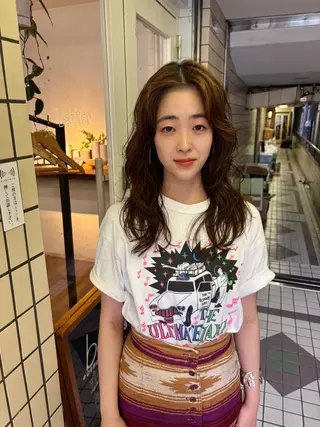 ロング パーマ kaito パーマ募集！🔵のヘアスタイル