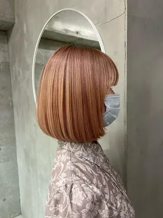 カラー 🌟髪質改善カラー✨ スナガネ🌟のヘアスタイル