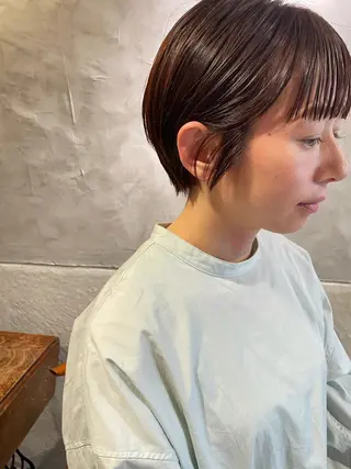 ショート さの あやねのヘアスタイル