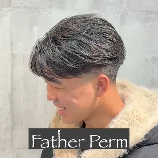 ショート パーマ ヘアアレンジ メンズ MENIN メンズ サロン　望月　涼太のヘアスタイル