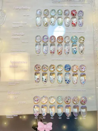 ネイル パープルピーチ ネイルのネイルデザイン