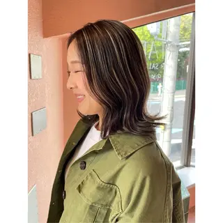ミディアム カラー 🫧カットモデル募 集中🫧momokaのヘアスタイル