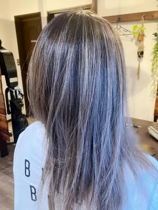 ロング カラー Ray hair 春日部のヘアスタイル