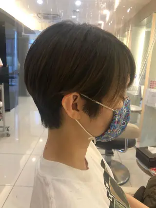 ショート カラー リリー /Men's/パーマのヘアスタイル