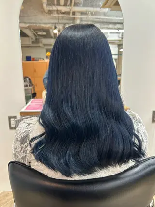 ロング カラー ベージュ/ダブルカラ ー/新潟駅/青柳萌果のヘアスタイル