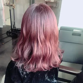 ミディアム 髪質改善💓艶髪💓 暖色💗加藤あゆみのヘアスタイル