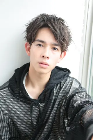 ショート メンズ 神奈川大学最寄り白楽 三本松巧のヘアスタイル