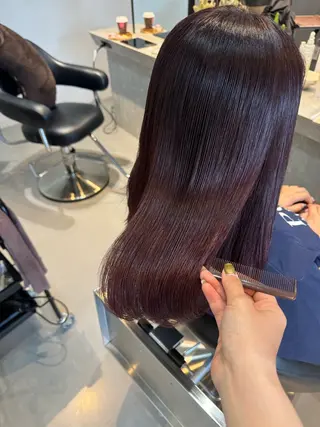 ロング カラー 髪質改善×艶カラー Haruのヘアスタイル