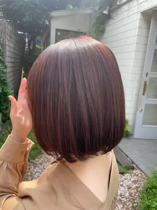 カラー 丸みショート/ ショート特化/健太郎のヘアスタイル
