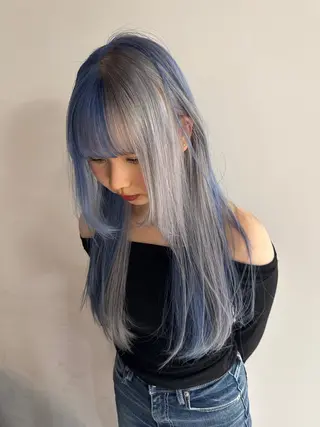 ロング カラー 近藤 詩桜のヘアスタイル