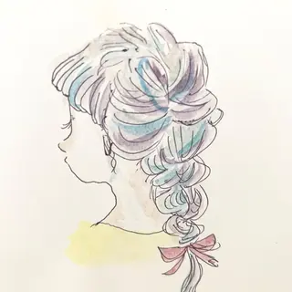 ヘアアレンジ 佐藤 美咲のヘアスタイル