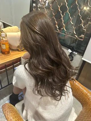 ロング カラー ヘアアレンジ 美髪/透明感/レイヤ ーTATSUKI☘️のヘアスタイル
