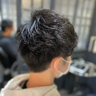ショート カラー メンズ キッズ ✂︎ショート、ボブ、 レイヤー🩵YUMIのヘアスタイル