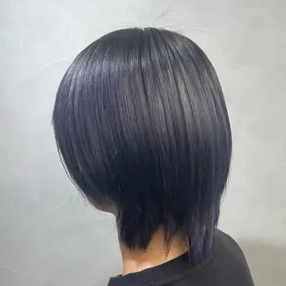セミロング カラー ヘアアレンジ fifth 石川 凪のヘアスタイル