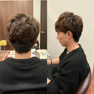 パーマ メンズ Lien's所属・Lien's teraのヘアスタイル