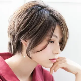 ショート 深夜まで営業中‼️ レム髪質改善のヘアスタイル