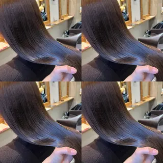 ロング カラー レイヤーカット/ 縮毛矯正🇰🇷早坂のヘアスタイル