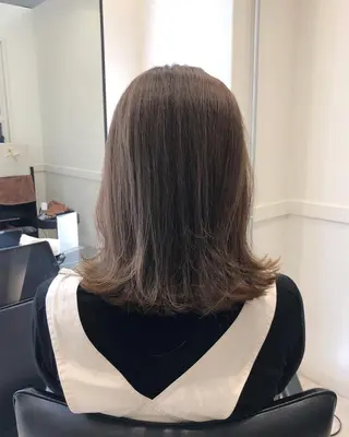 ミディアム カラー 🫧こおりやま なつみ🫧のヘアスタイル