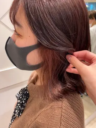 カラー ゆるふわパーマ🌼 アレンジ🌼リョウカのヘアスタイル