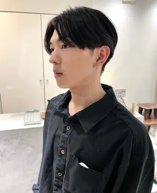 カラー メンズ 林 千聖のヘアスタイル