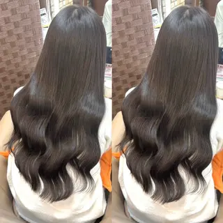 カラー ヘアメ🎀推しカラー 🥣横浜/しほ🧸のヘアスタイル
