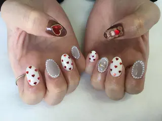 ネイル 💎🐰 saki. m 🐰💎のネイルデザイン