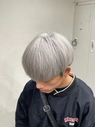 カラー pap's宝塚南口 藤原優輝✨のヘアスタイル