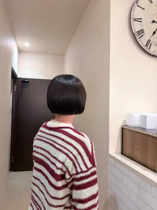 ショート 和泉市/mahae 大久保のヘアスタイル