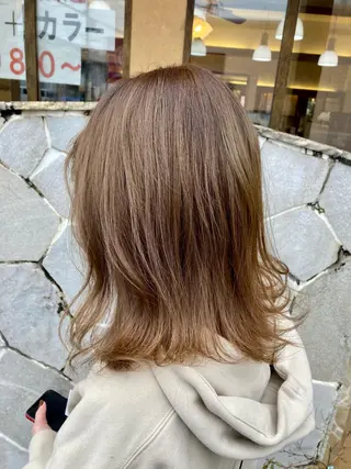 カラー WEST✂︎AKI HIRO✂︎大和高田のヘアスタイル