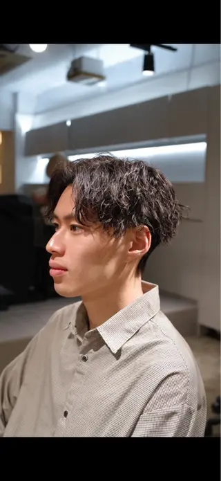 パーマ メンズ メンズパーマ 特化/中川拓也のヘアスタイル