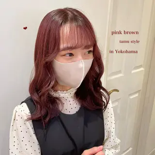 ミディアム カラー シールエクステ横浜 🐏☁️miminaのヘアスタイル