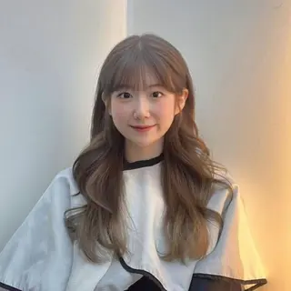 カラー ロング 韓国特化🇰🇷 エクステのヘアスタイル