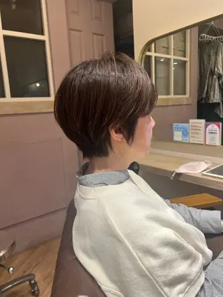 ショート 濱地 美乃理のヘアスタイル