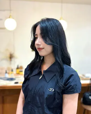 ロング カラー ayano🫧 《CIEN》のヘアスタイル