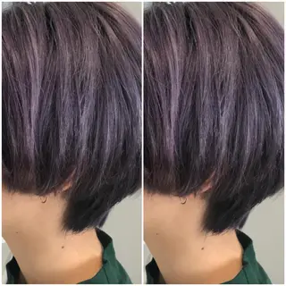 ショート オリーブ透明感カラー 表参道/MIKUのヘアスタイル