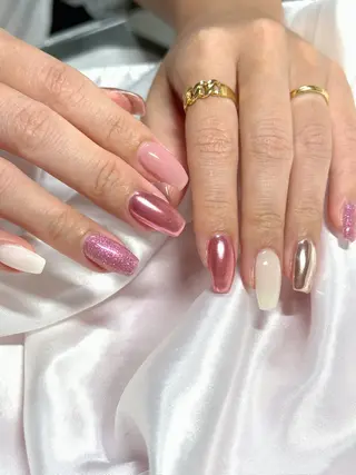 ネイル 【OKIKA】 らん🦖🌈🧡のマツエク・マツパデザイン