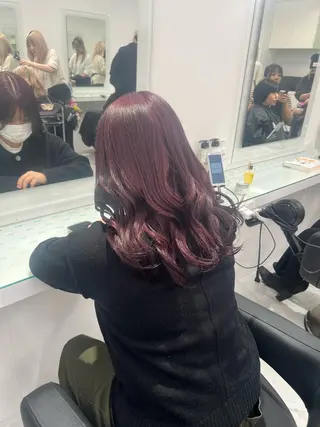 カラー ブリーチなし透明感 💗RYOTAのヘアスタイル