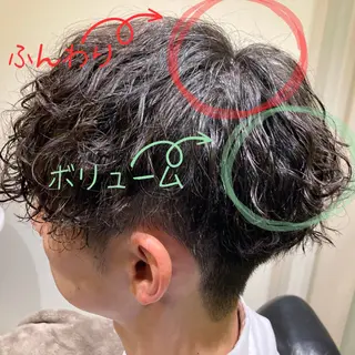 パーマ メンズカット/パーマ ハヤシのヘアスタイル