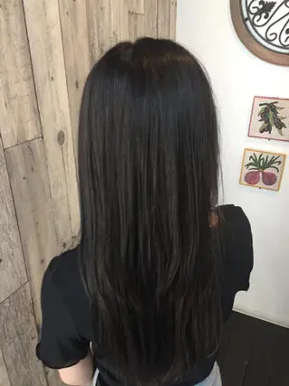カラー 中山 ルミ子のヘアスタイル