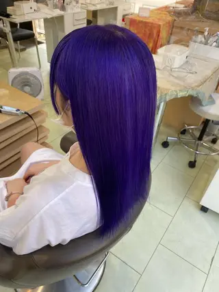 ロング カラー ヘアアレンジ ネイル マツエク・マツパ 💠AYANE /吉祥寺💠のマツエク・マツパデザイン