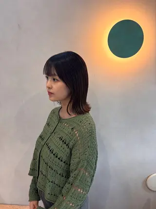 ミディアム 赤松 孝亮のヘアスタイル