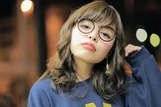 ミディアム 中野 靖志のヘアスタイル