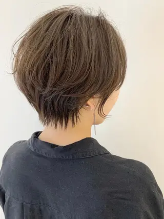 ショート カラー 石井 竜也のヘアスタイル
