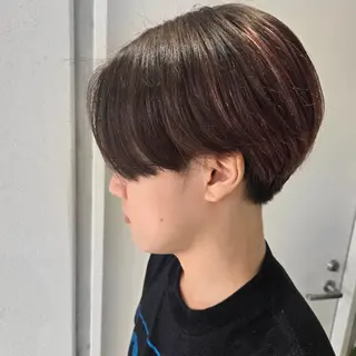 カラー 艶髪縮毛矯正×透明感 カラー◎mikuのヘアスタイル