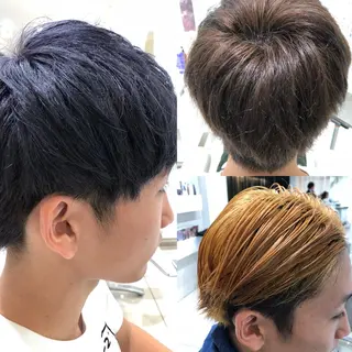 カラー 坪井 彰吾のヘアスタイル