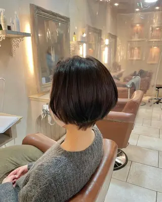 ショート ショートカットなら 前平友慈のヘアスタイル
