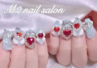 ネイル 長さだし専門店 M2 rikaのネイルデザイン