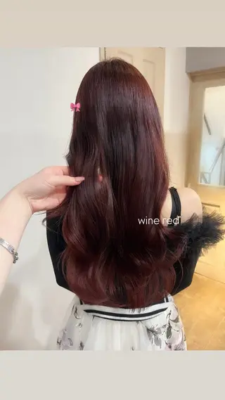 ロング カラー alku 中目黒所属・ai🎀中目黒美容室 /暖色×ガーリーのヘアスタイル