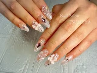 ロング TSUMEYA KONのネイルデザイン