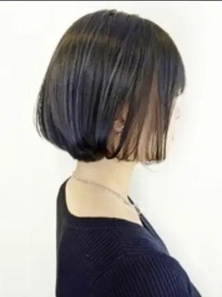 カラー 堤 麻衣子のヘアスタイル